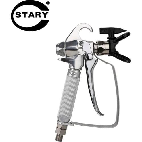 STARY Airless Paint Spray Gun 3000PSI High Pressure Airless Spray Gun with 517 tip Swivel Joint with Nozzle Guard Drop shipping