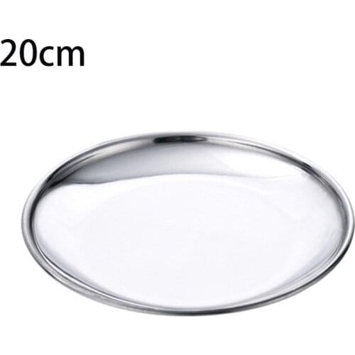 Stainless Steel Rectangular Plate Barbecue Grilled Fish Tray BBQ Food Container