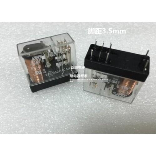 Relay JQX-14F 024-2Z 24VDC pitch 3.5mm