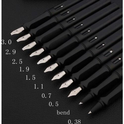 2020 New Luxury Quality Fashion Color Various Nibs Fountain Pen Financial Office Student School Stationery Supplies Ink Pens