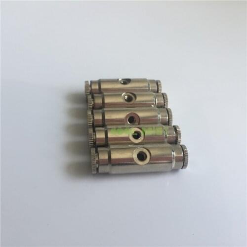 S153 Size 1/4'' Slip Lock One One Hole Fitting Quick Connector to 6.35mm Tubing for Misting System 5pcs/lot