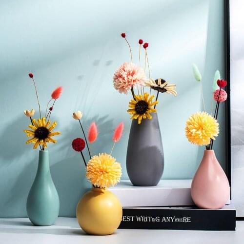 Nordic Creative Simple Small Flower Insert Desktop Accessories Small Vase
