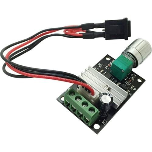 3A PWM Motor Speed Controller Adjustable 6v / 12v / 24v / 28v With Switch Function With Forward And Reverse Control