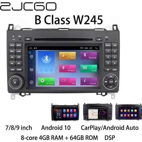 Car Multimedia Player Stereo GPS DVD Radio Navigation Android Screen for Mercedes Benz B Class W245 B180 B200 2005~2011