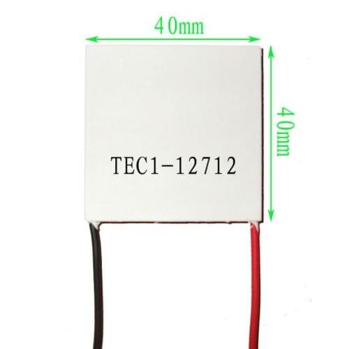 5 PCS TEC1-12712 Heatsink Thermoelectric Cooler Cooling Peltier Plate Module L