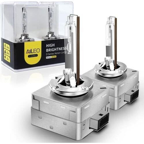 AILEO 2pcs Super Bright High Quality D1R D3R HID Car Headlight Bulb Xenon Metalen Beugel 4300k 6000k 8000k 3 Color Temperature
