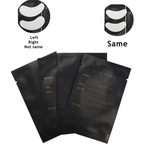 Lint Free Eye Patch for Eyelash Extension Eye Pads For Lashes Private label Eye stciker under eye pads Eyelash Paper Patch