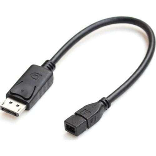 DisplayPort DP Male to Mini DP Female Cable 20cm for Displays HDTV Monitor