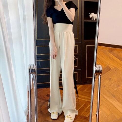 Женские трикотажные брюки HIKOSAKA China At AliExpress