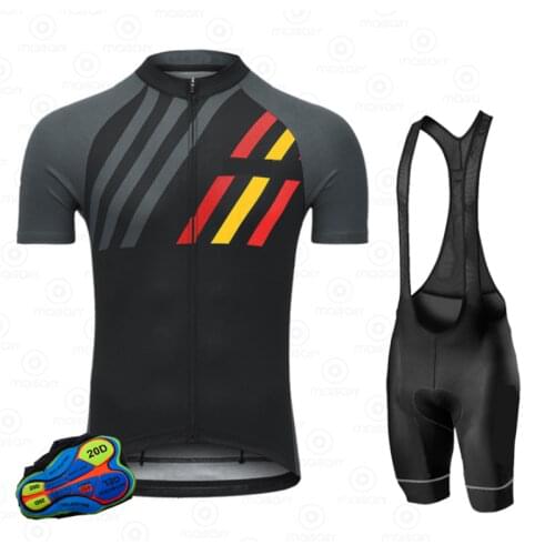 Summer Cycling Jersey Set Ralvpha 2021 Breathable MTB Bicycle Cycling Clothing Pro Bib Shorts Sets Mtb Bicycle Jersey Clothes