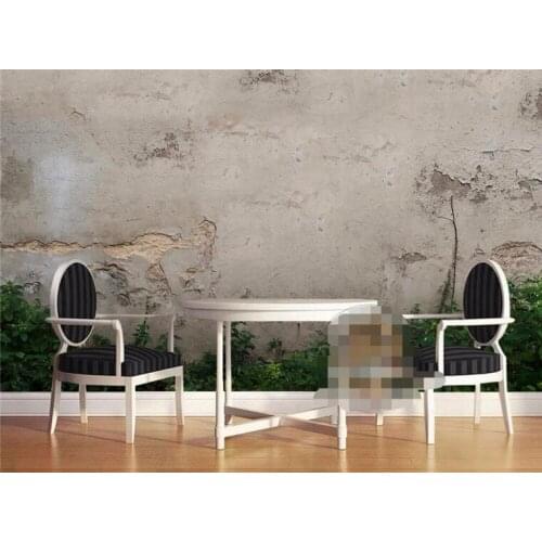 Modern wallpaper-3d background large painting Old concrete wall murales de pared hotel badroom wall mural for living room