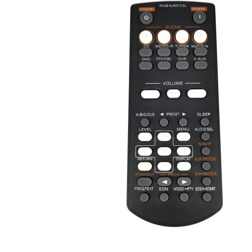 New Replacement For Yamaha AV Amplifier Remote Control RAV28 WJ40970EU RAV34 RAV250 RX-V361 RX-V365 HTR-6030 AV Receiver