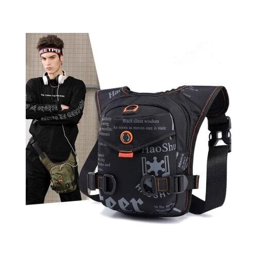 2020 New outdoor cycling leg bags multifunctional sports mens chest bags portable crossbody belt bag Coin Purse