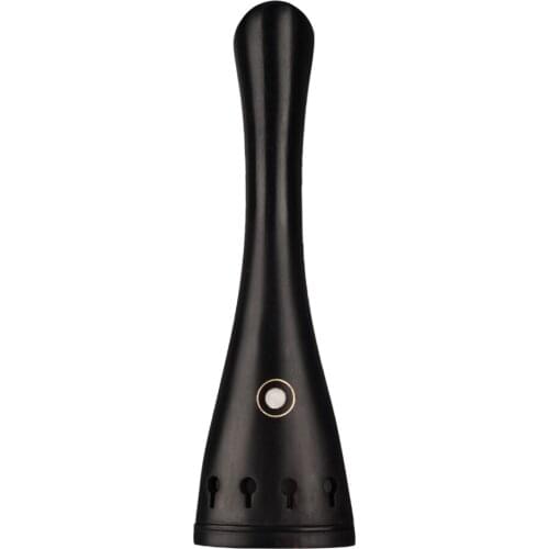 NAOMI Professional Cello Ebony Tailpiece W/ Paris Eye Inlay Upright Cello 4 String Hole Gut Tail For 1/2 3/4 4/4 Cello