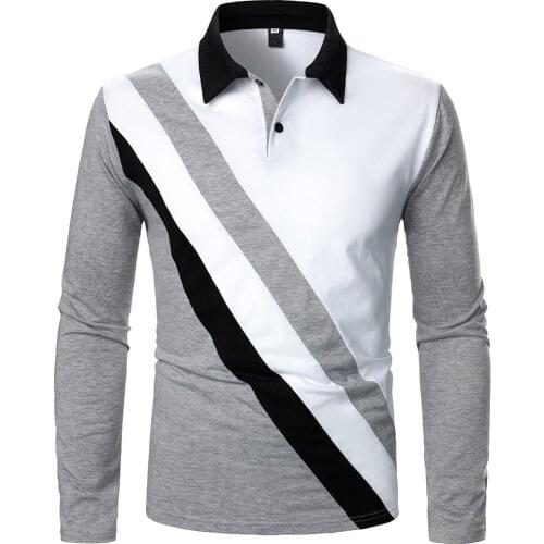 Rewelding Long Sleeve Polos For Men