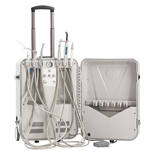 Built in oilless compressor portable dental unit with CE approved