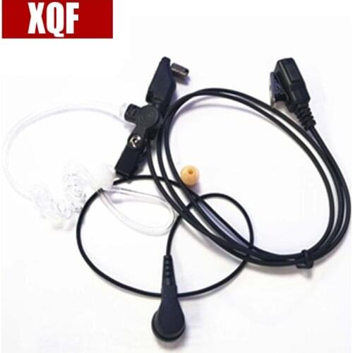 XQF Acoustic Air Tube Earpiece Headset For Icom Radio IC-F30GS IC-F31GS IC-F40GT IC-F41GT