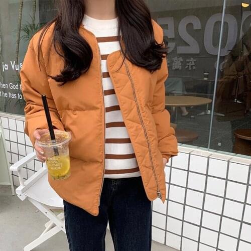 Bread clothing cotton woman autumn and winter new Korean version loose fashion cotton coat