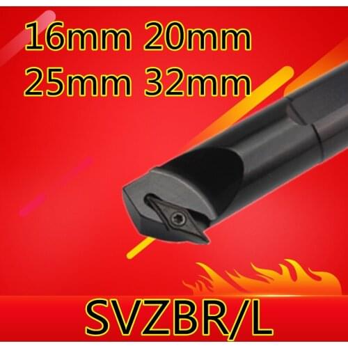 1PCS S16Q-SVZBR11 S20R-SVZBR11 S25S-SVZBR16 S32T-SVZBR16 S16Q-SVZBL11 S25S-SVZBL16 SVZBL16 SVZBL11 16mm-32mm CNC lathe tools