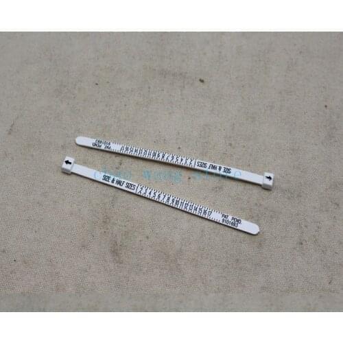 500PCS U.S size Plastic Ring Measure Sizer for Jewelry Tools