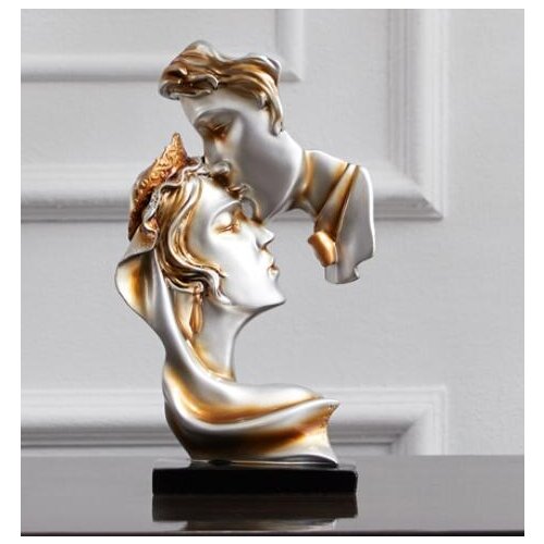 CREATIVITY RESIN ABSTRACT LOVERS CHARACTER SCULPTURE CRAFTS FURNISHINGS MODERN HOME WEDDING DECORATION FIGURINES ACCESSORIES