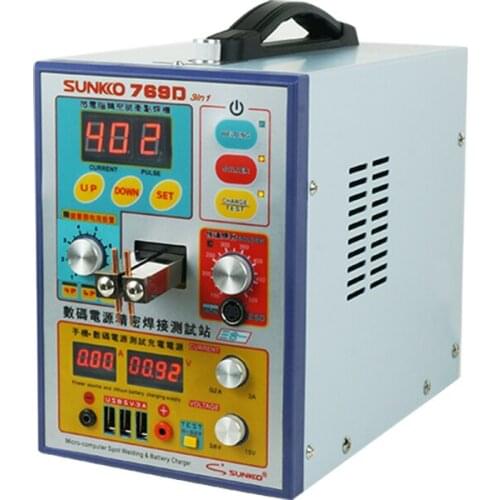 SUNNKO 769D SPOT WELDER MACHINE 110V/220V BATTERY WELDING MACHINE SPOT WELDER MACHINE FREE SHIPPING