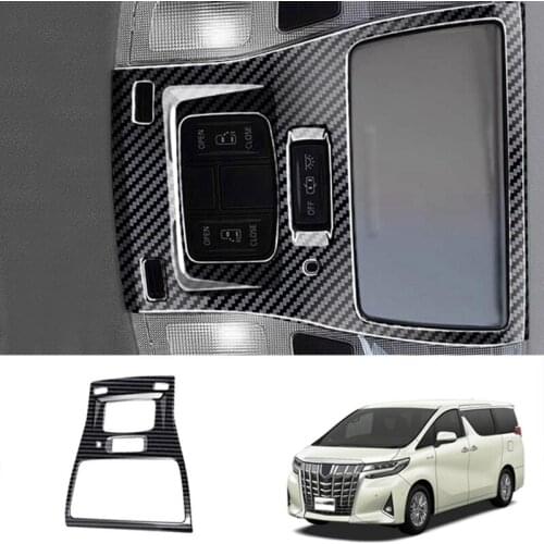 Car Reading Lamp Decoration Frame Reading Light Stand Car Roof Reading Lamp Trim for Toyota Alphard 2015 2020 Vellfire