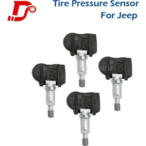 Car Parts High Quality 4PCS Tire Pressure Monitor Sensor TPMS 56029526AA FOR 2005-2007 Jeep Grand Cherokee 315MHz