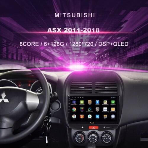 Car DVD For Mitsubishi ASX (2011-2018) Car Radio Multimedia Video Player Navigation GPS Android 10.0 Double Din