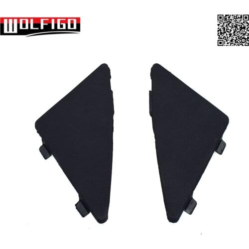 BJS750101,BJS750102 Front Bumper Lower Grille Tow Hook eye Cover Caps For Mazda 3 Axela 2014 - 2017 BHN1-50-101,BHN1-50-102