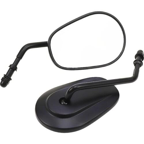 Motorcycle Rear View Mirror Side Mirrors For Harley Dyna Electra Glide Fatboy Iron 883 Road Glide Sportster 883 1200 Softail