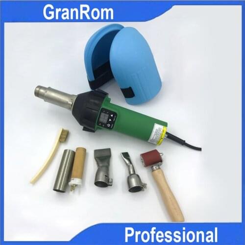 Digital Plastic Welding Gun 1600W Plastic Welder Hand Held Hot Air Gun Hot Air Torch Plastic Welding Gun Welder Pistol