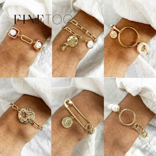 Металлические браслеты Fine Too China At AliExpress