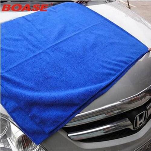 Hot useful 60x160CM Blue Microfiber Towel Car Wash Cleaning Polish Cloth