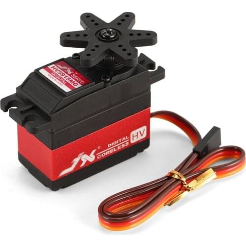 Jx Servo Pdi-Hv5915Mg 15Kg Metal Gear Steering Digital Coreless Servo with Hv High Torque Voltage for Rc 600-700 Helicopter Diy