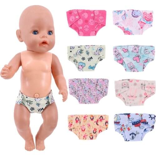 Doll Clothes panties For 18 Inch American Baby&43Cm Born Baby Doll Toys For Our Generation Girl`s Gift &Christmas-Generation