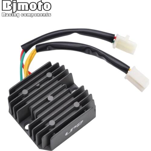 BJMOTO Motorcycle Metal Voltage Regulator Rectifier Motorbike For Honda CH125 CH150 5wires charger CN250 86-015 wires charger