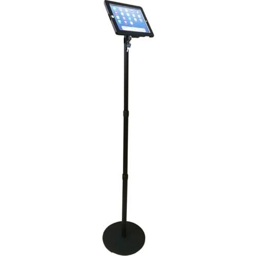 Tablet floor security stand with lock holder display support height adjusted for Galaxy Tab A7 10.4/ S6 Lite/ 10.1/ 10.5 inch
