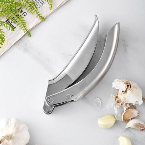 Garlic squeezer 304 stainless steel puree squeezer garlic presses kitchen tools gadgets