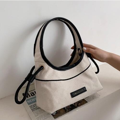 Luxury brand Small Tote bag Underarm bag 2021 Summer New Quality Canvas Womens Designer Handbag Travel Shoulder Messenger Bag