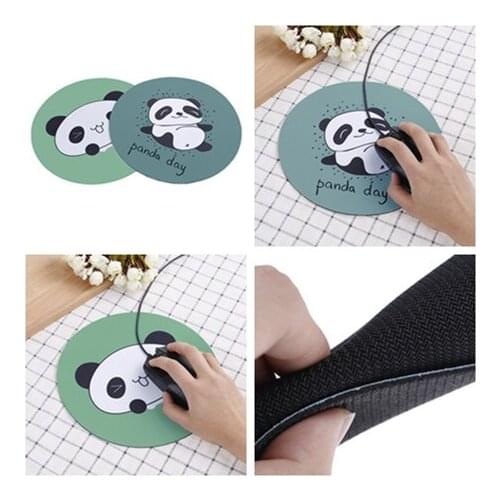 1Pc Cute Panda Customized Laptop Gaming Mouse Pad Gaming Mousepads Desk Stationery Organizer Holder Set Gift