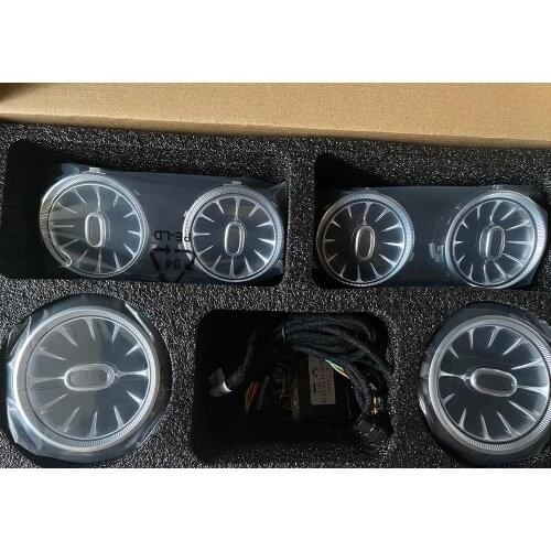 Suitable for Mercedes-Benz Turbine Luminous Air Outlet 64-color Turbine Air Outlet A/C/E/GLC/GLA/CLA x253w205w213w177w176w117