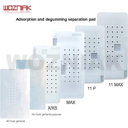 General LCD heat dissipation separation pad for iphone x xs xsmax 11pro max Silicone high temperature resistant and antiskid mat