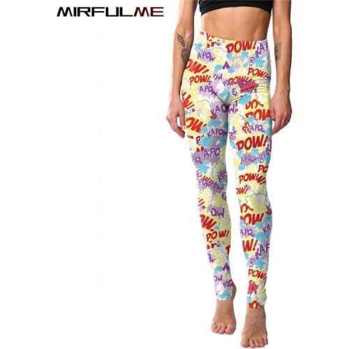 Women Yoga Pants 3D Printing Female Sports Leggings Elastic Workout Leggins Quick Dry Capris Running Trousers Gym Fitness Tights