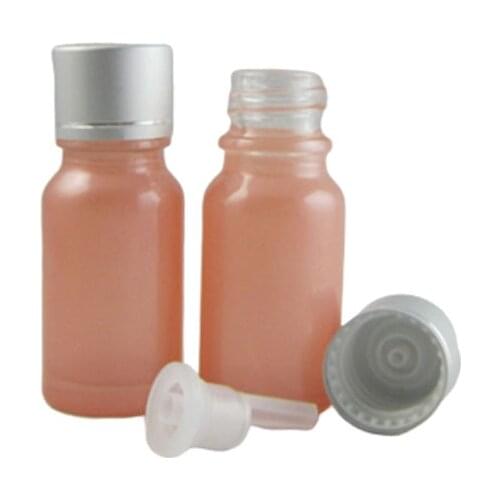 10ml Pink High Grade Glass Bottle Fashion Essential Oil Packing Container Empty Eye Liquid Dropper Sample Refillable 50pcs/lot
