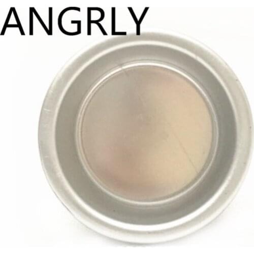 ANGRLY 10pcs Stainless Steel Baking Mold Cake Bread Baking Pudding Jelly DIY 2 Inch Cake Mould Mini Chiffon Cooking
