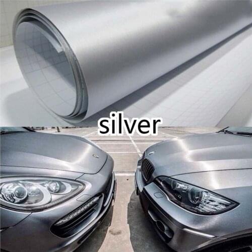 152cm*30cm/12"*60" Brushed Aluminum Vinyl Film Metallic Wrap Sticker Decal Bubble Free Air Release