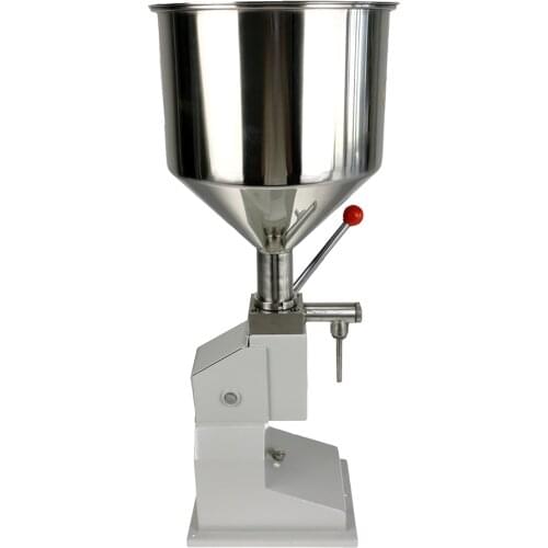 5-50ml Manual Paste Cosmetic Liquid Oil Filler Quantitative A3 Filling Machine Manual Hand Pressure A03 Shampoo Juice Filler