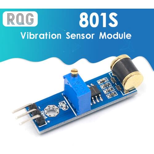 801S Vibration Sensor Vibration Module Analog Output Sensitivity Adjustable