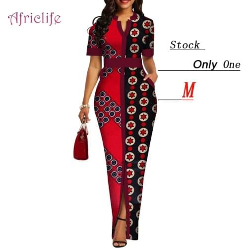 Africa Women Summer Clothing Size M Stock Clearance Deal WY4424